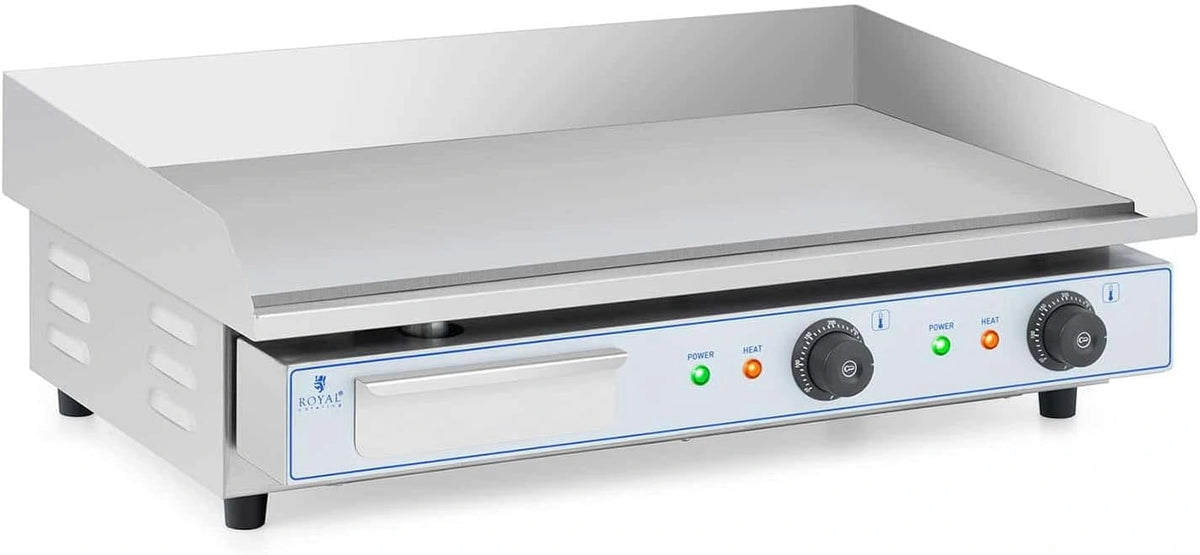 Grill Royal – funkcja grilla, stal nierdzewna, moc 2200 W, wymiary 730 x 400 mm, do codziennego zastosowania