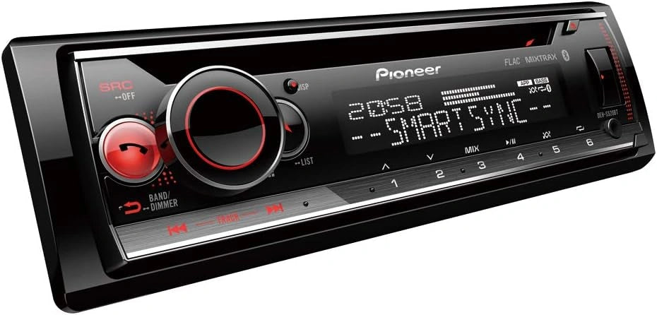 Radio Pioneer DEH-S520BT – kolor czarny i niebieski, do codziennego zastosowania