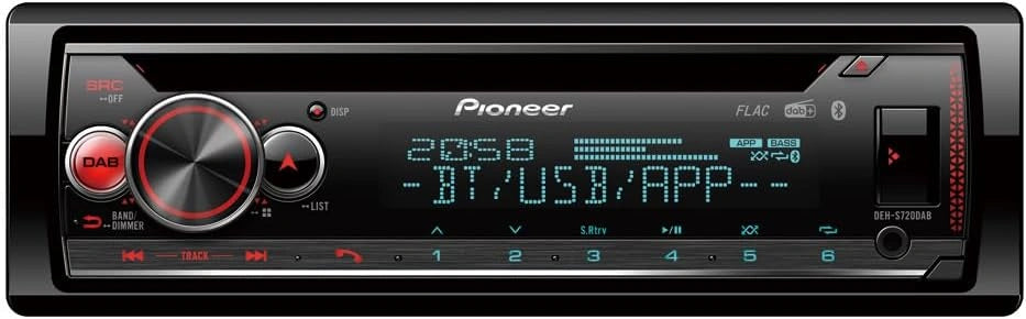 Radio Pioneer DEH-S720DAB – do codziennego zastosowania