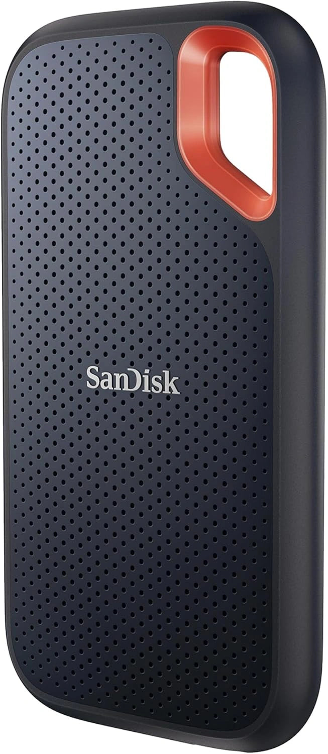 Przenośny dysk SSD SanDisk Extreme 4 TB USB-C, czarno-pomarańczowy