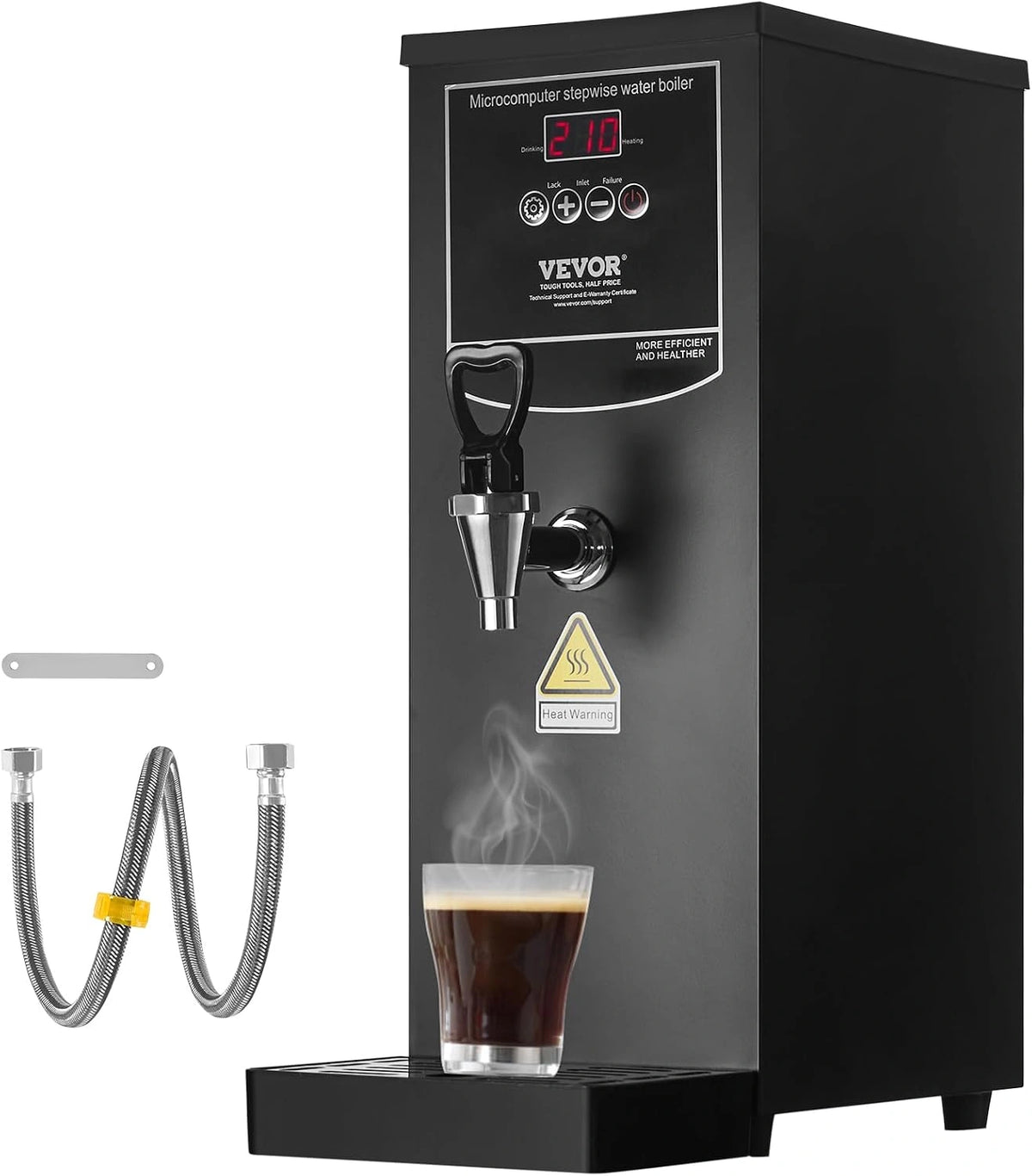 Podgrzewacz wody VEVOR – moc 1500 W, pojemność 10 l, do codziennego zastosowania