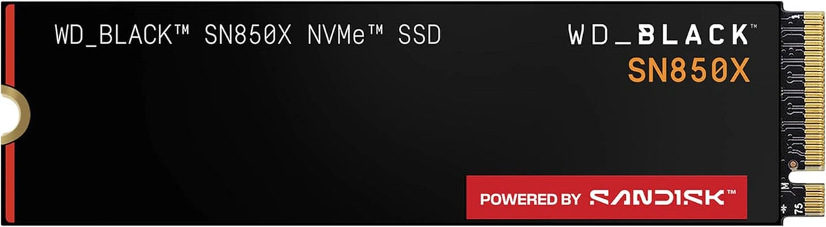 Dysk SSD Wd Sn850X – kolor czarny, do codziennego zastosowania