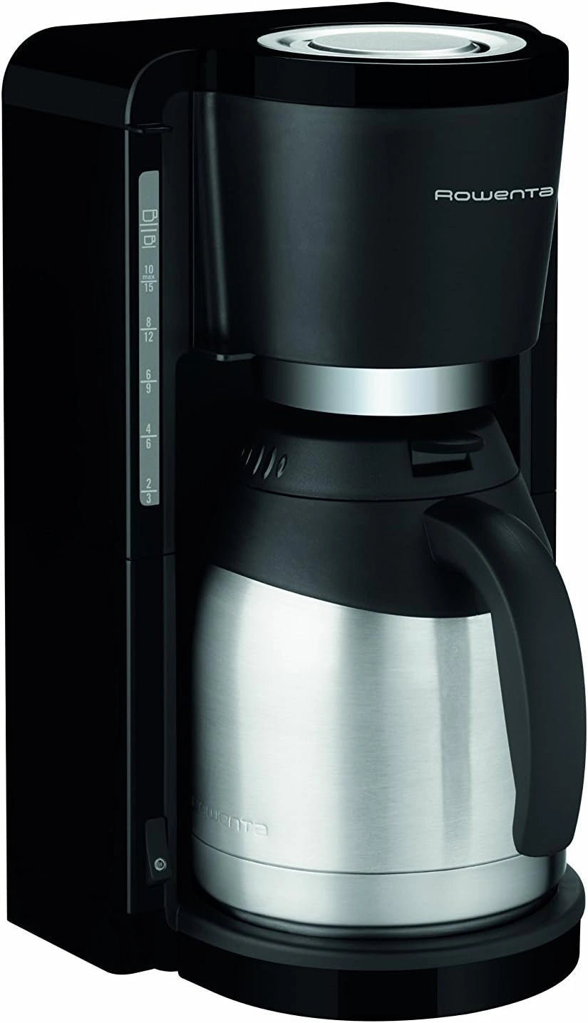 Produkt użytkowy Rowenta CT – stal nierdzewna, kolor czarny, moc 850 W, pojemność 12 l, do codziennego zastosowania