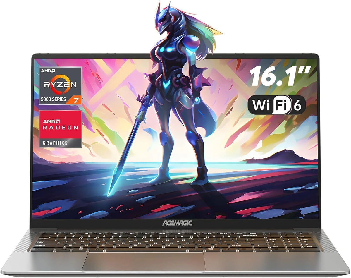 Laptop ACEMAGIC – kolor szary, do codziennego zastosowania