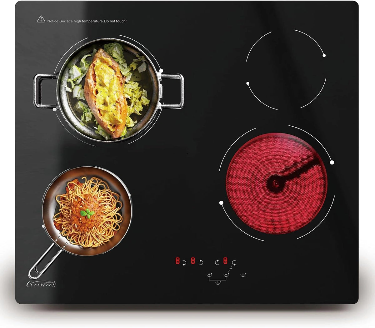 Płyta kuchenna – moc 6000 W, do codziennego zastosowania