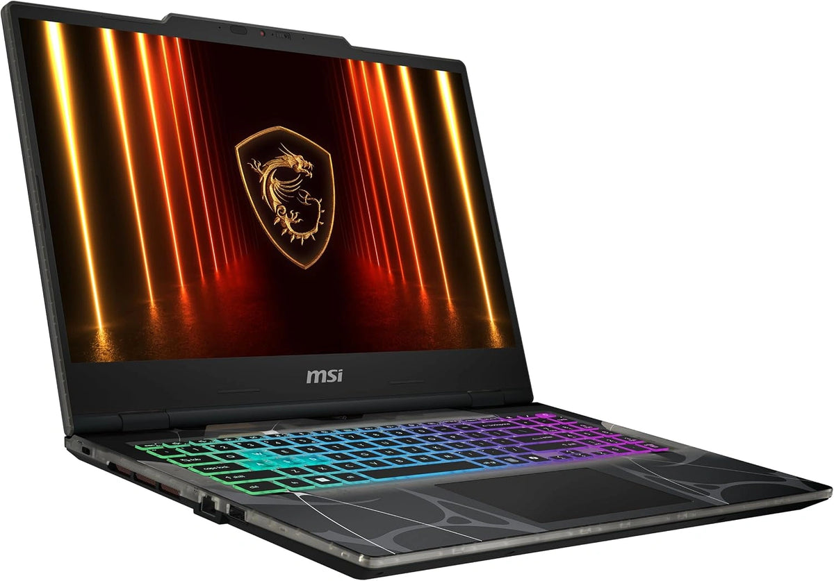 Laptop MSI – kolor czarny, do codziennego zastosowania