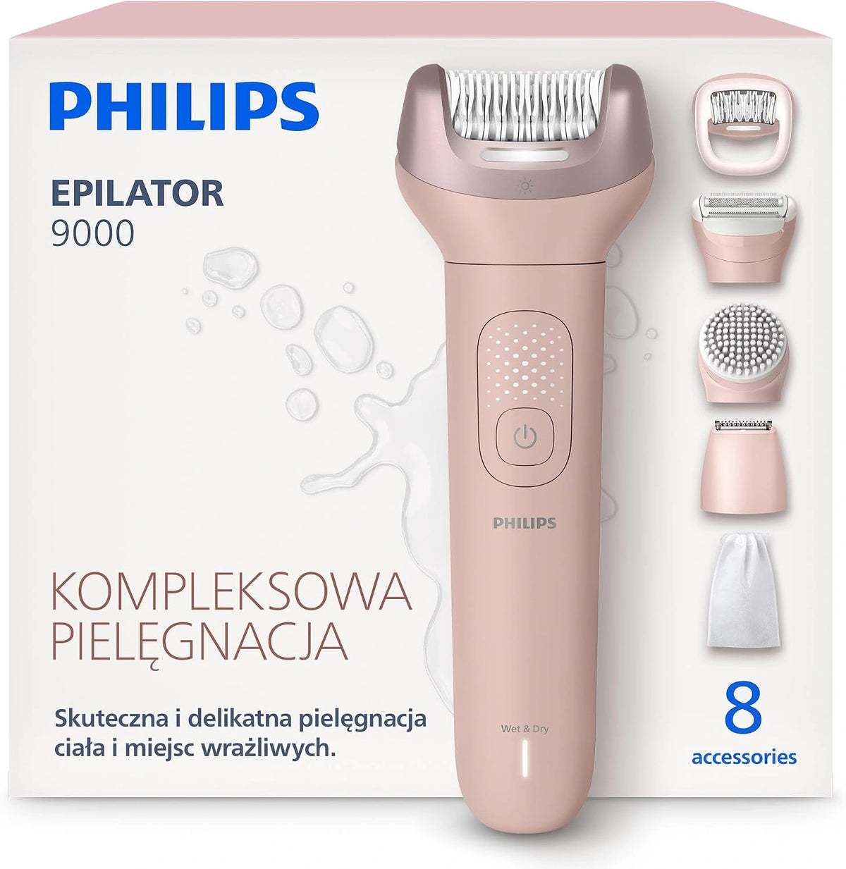 Produkt użytkowy Philips – konstrukcja bezprzewodowa, do codziennego zastosowania