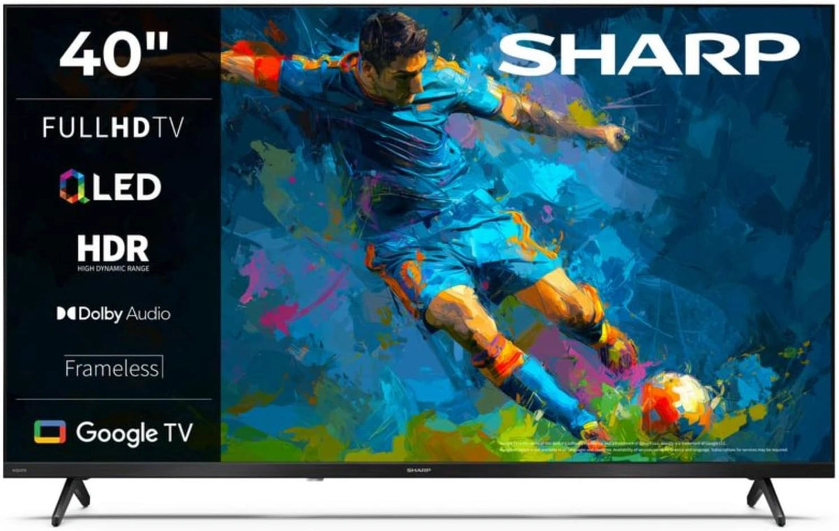 Telewizor Sharp 40HF3365E – kolor czarny, do domu lub pojazdu rekreacyjnego