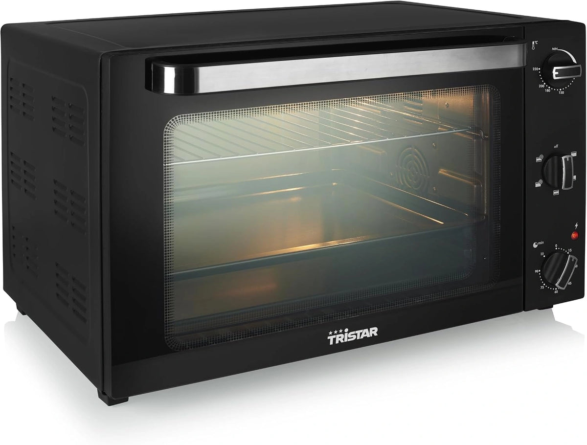 Piekarnik Tristar OV-3640 – regulacja temperatury, moc 2000 W, pojemność 60 l, do przygotowywania potraw
