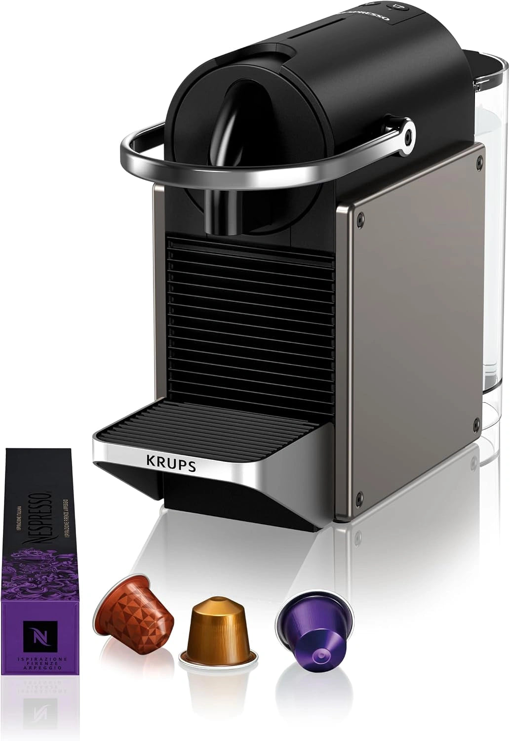 Ekspres do kawy Krups XN306TK – moc 1260 W, pojemność 0,7 l, do domu lub biura
