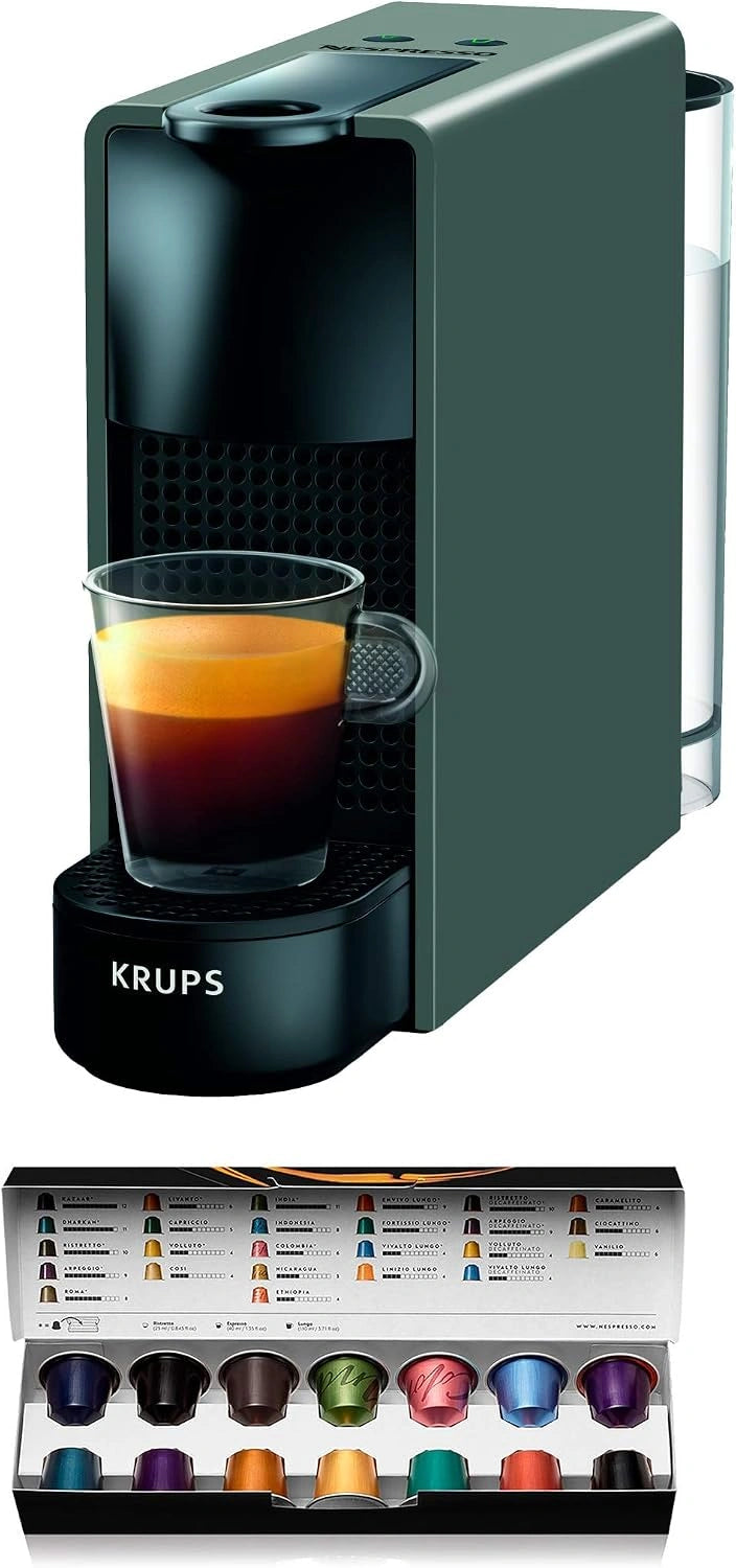 Ekspres do kawy Nespresso – kolor szary, pojemność 0,6 l, do domu lub biura