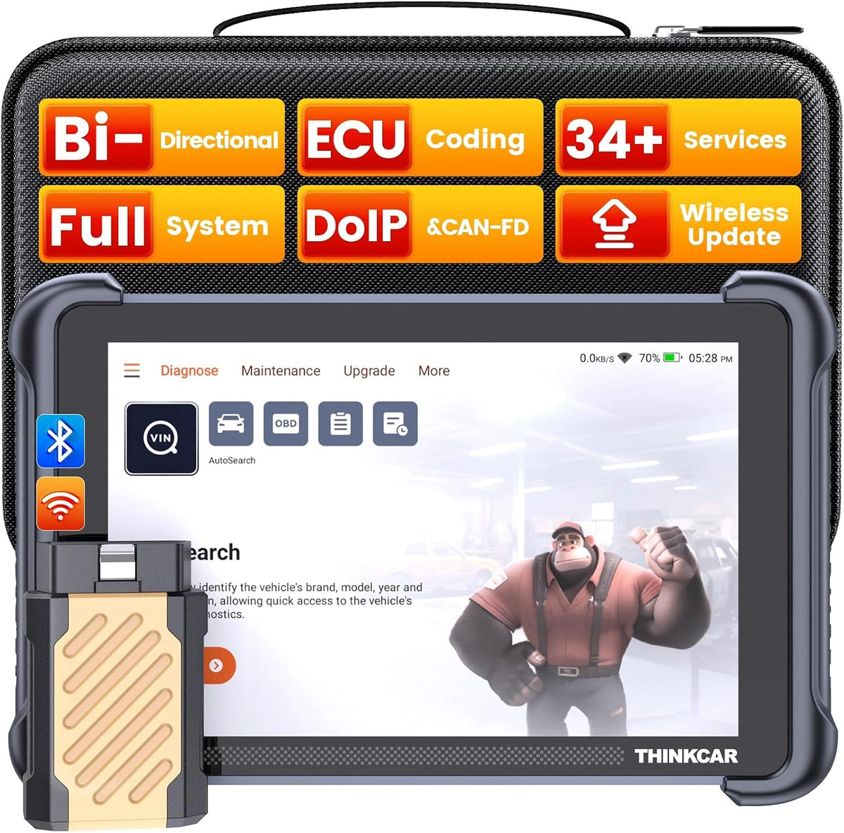 Tester diagnostyczny ThinkScan 689BT – do codziennego zastosowania