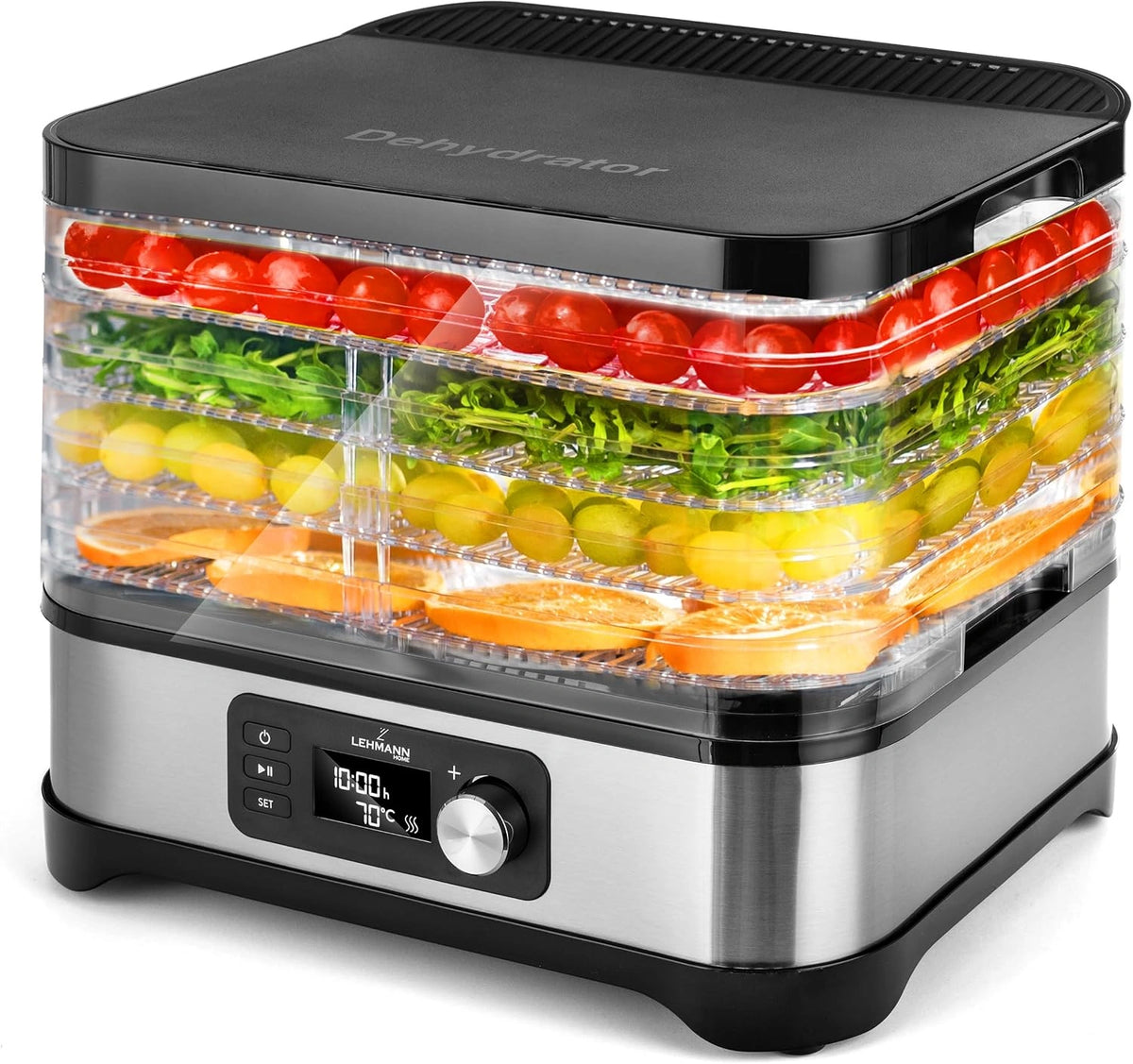 Produkt użytkowy Lehmann LHOFD-4525 – stal nierdzewna, moc 450 W, do codziennego zastosowania
