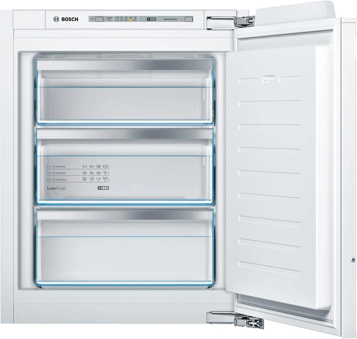 Zamrażarka do zabudowy Bosch GIV11AFE0 z serii 6, 72 l, biała