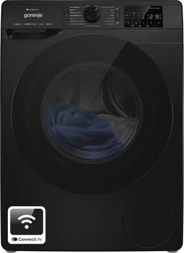 Pralka Gorenje WPNEI94A1DTSB 9 kg z funkcją pary i obsługą ConnectLife, czarna